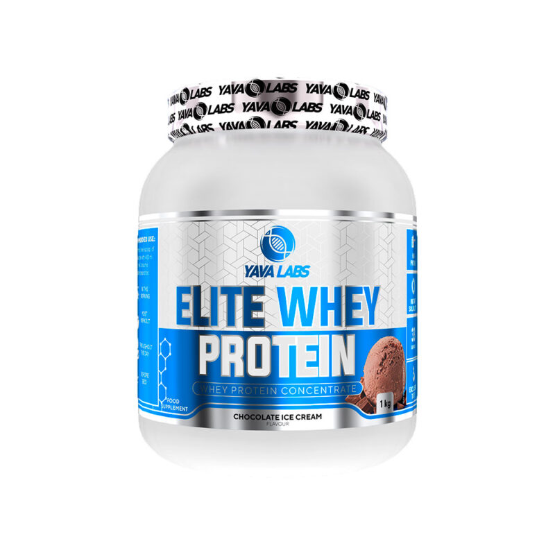 Proteína Yava Labs Elite Whey Protein 1kg Chocolate+Shaker - Imagen 2