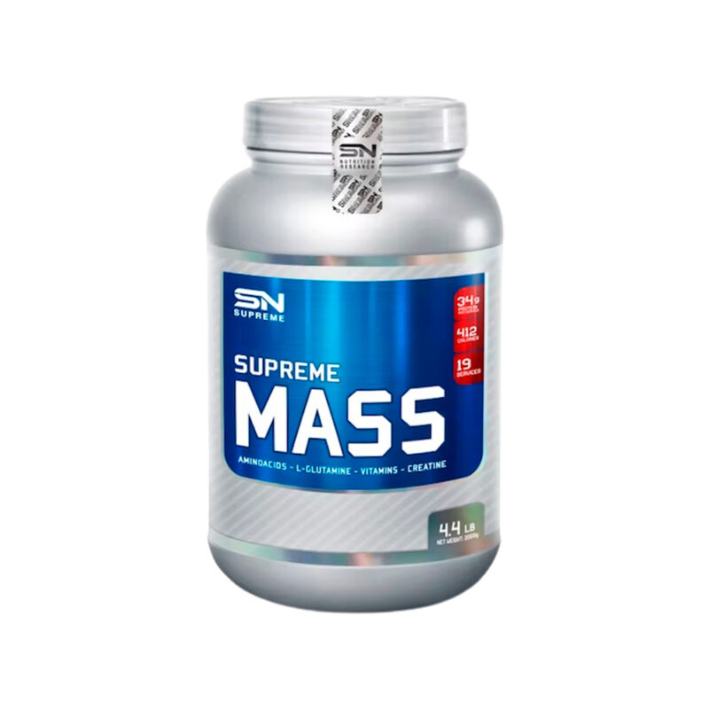 Supreme Nutrition Supreme Mass 4lb Vainilla - Imagen 2