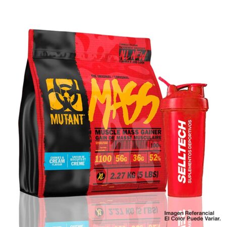 Ganador de Peso Mutant Mass 5 Lb Cookies and Cream