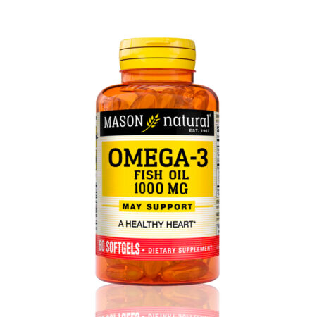 Omega 3 Mason Fish Oil 1000 Mg 60 Softgels