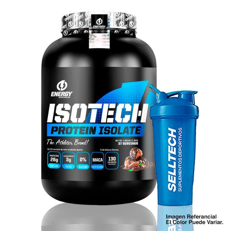 Proteína Energy Nutrition Isotech 1.3kg Chocolate