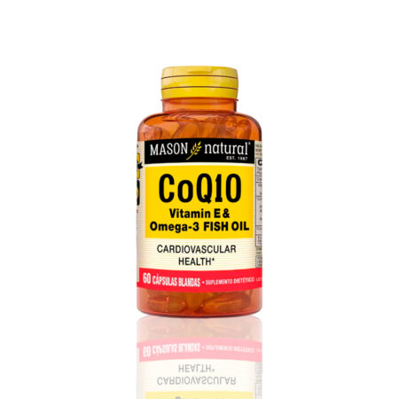 Vitamina Mason Co Q10 Vitamin E & Omega-3 Fish Oil(60 Softg)