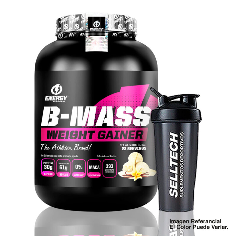 Ganador De Peso Energy Nutrition B-Mass 2.4kg Vainilla
