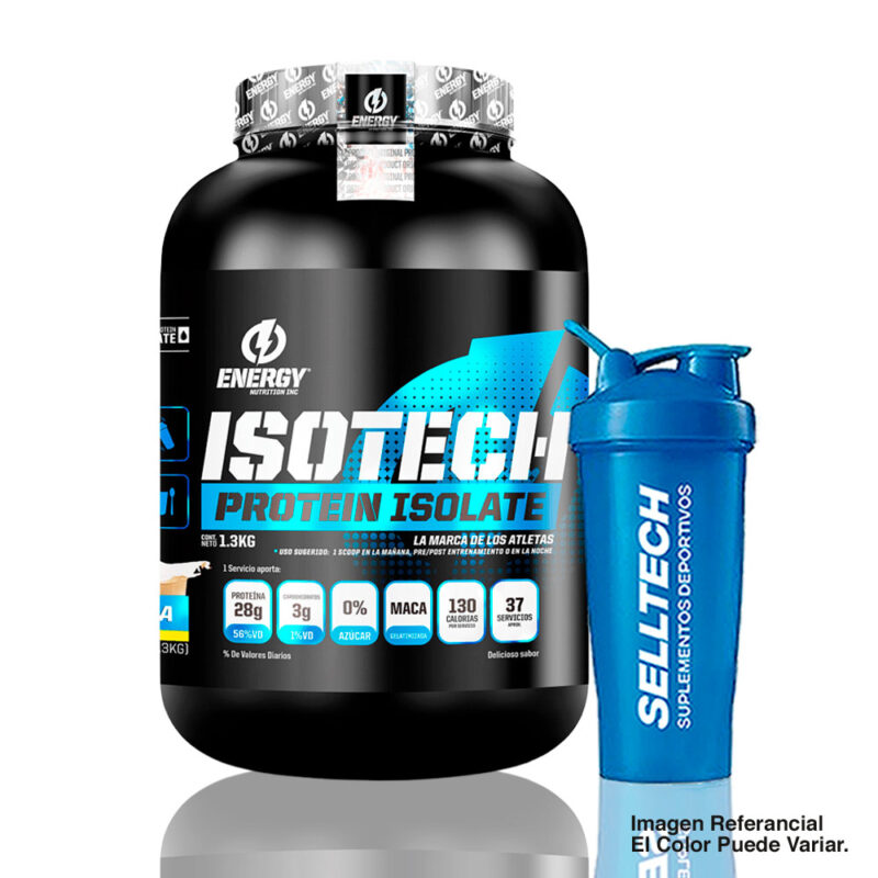 Proteína Energy Nutrition Isotech 1.3kg Vainilla