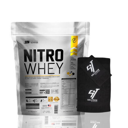 Proteína Universe Nutrition Nitro Whey 3kg Vainilla+Toalla