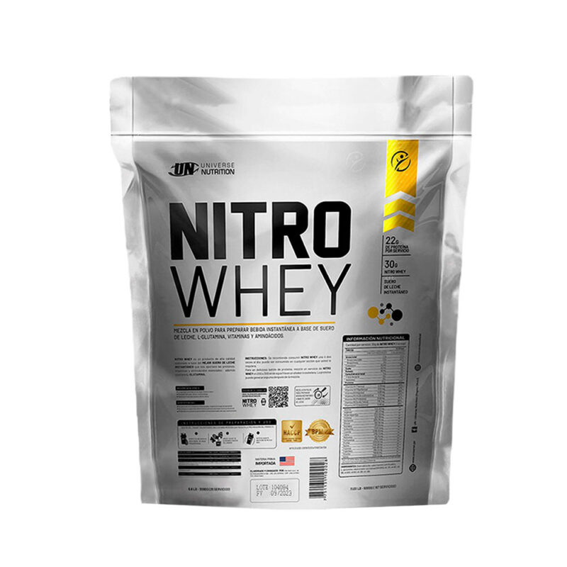 Nitro Whey 3kg Chocolate+Creatina Dragon Pharma 300gr+Shaker - Imagen 2