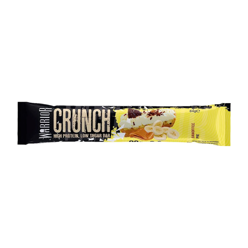 Barra de Proteina Warrior Crunch Bar 12 Unid Banoffee Pie - Imagen 2