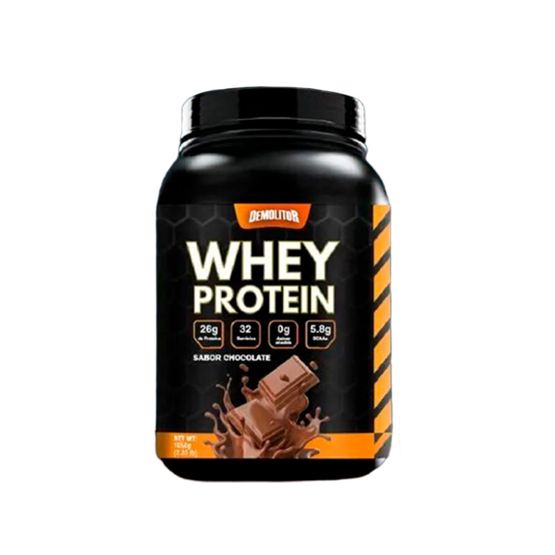 Proteína Demolitor Whey Protein 2.3lb Chocolate - Imagen 2