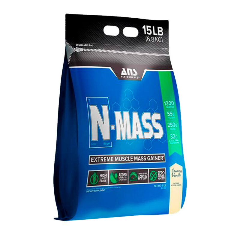 Ganador de Peso Ans N Mass 15 lb Vainilla - Imagen 2