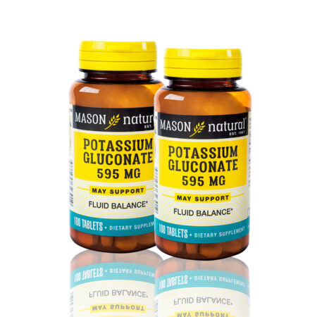 Vitamina Potassium Gluconate 595 Mg (100 Tab) Pack X2