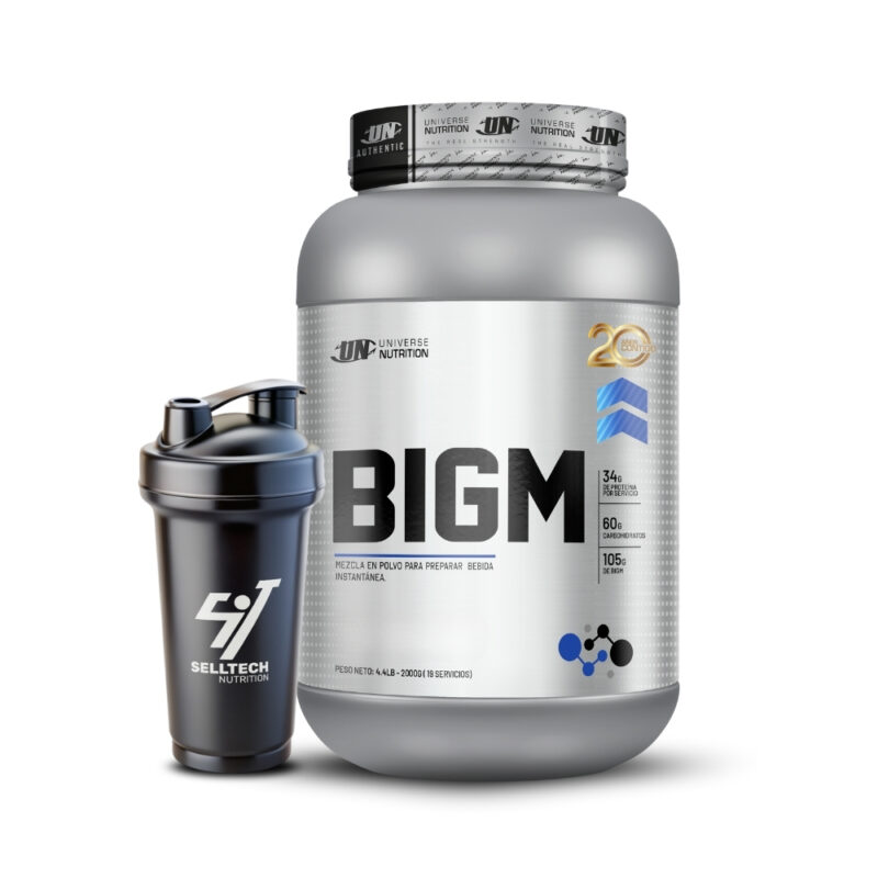 Ganador De Peso Universe Nutrition Bigm 2kg Cookies & Cream - Imagen 2