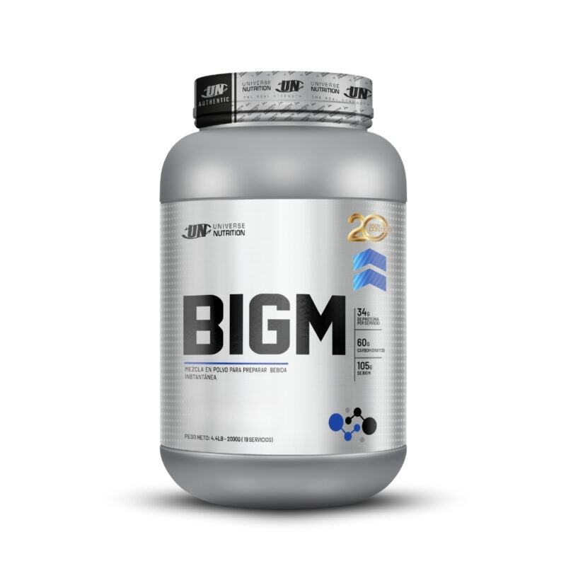 Ganador De Peso Universe Nutrition Bigm 2kg Cookies & Cream - Imagen 3