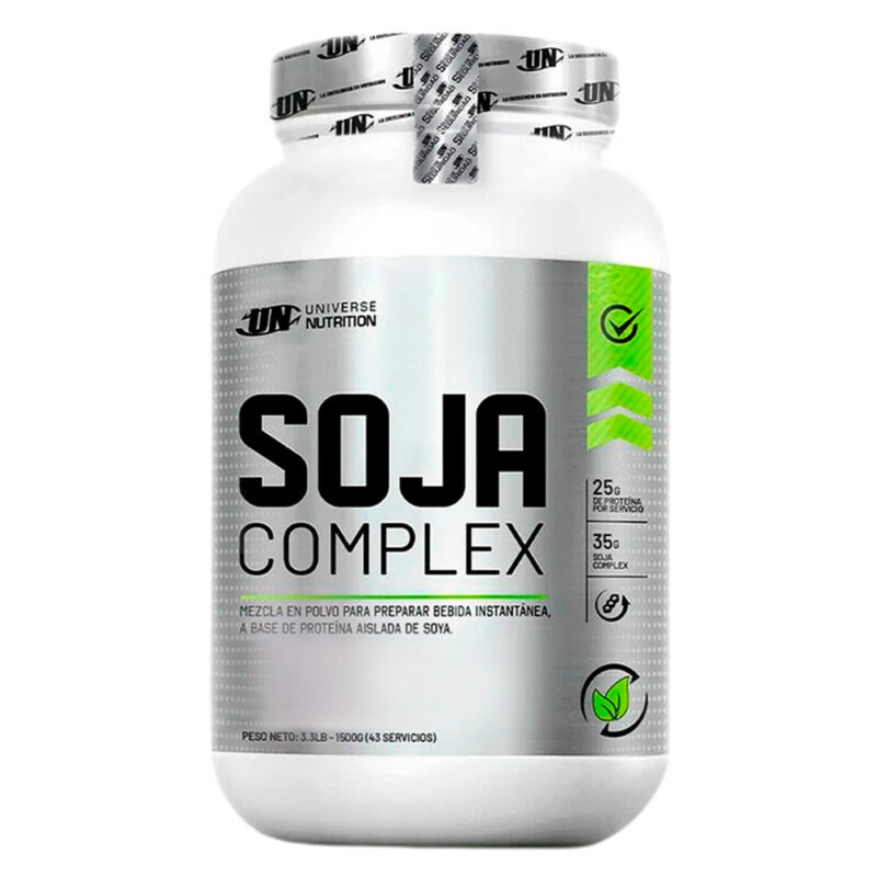 Proteína Universe Nutrition Soja Complex 1.5kg Chocolate - Imagen 2