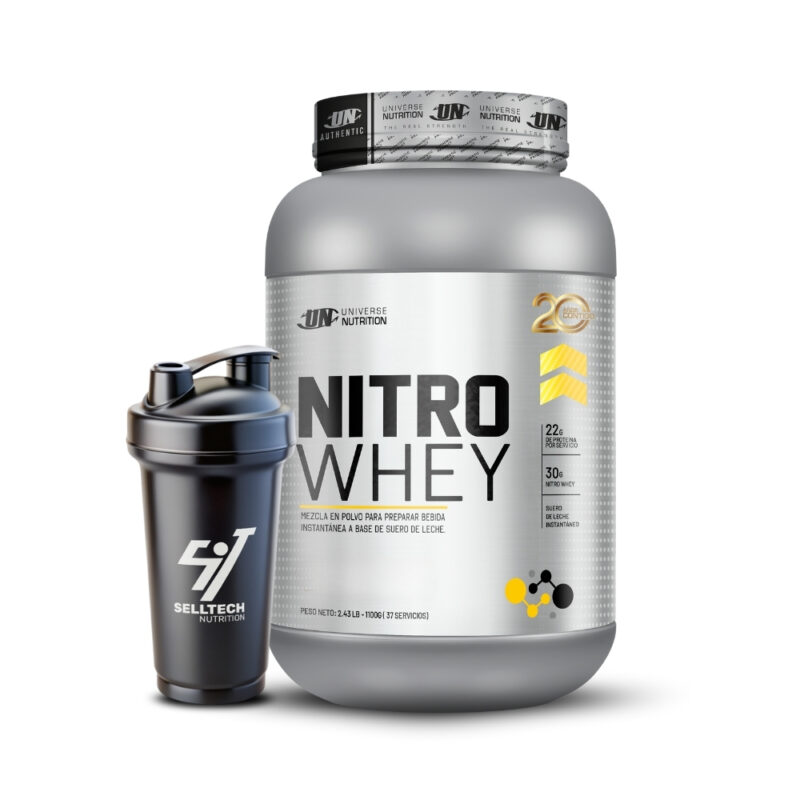 Proteína Universe Nutrition Nitrowhey 1.1kg Vainilla - Imagen 2