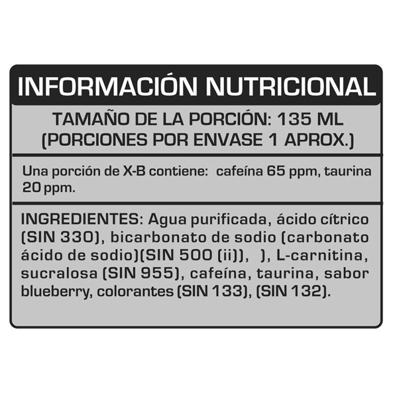 Quemador Degrasa Universe Nutrition X-B Pack 15 Unid. Piña - Imagen 3