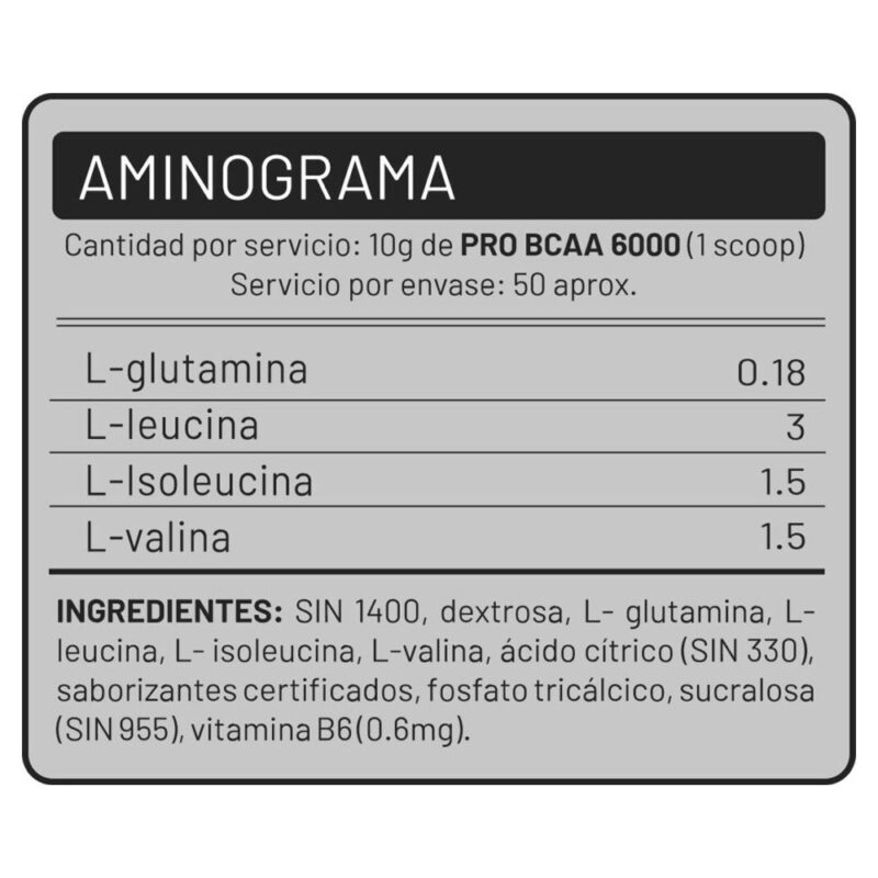 Aminoácido Universe Nutrition Pro Bcaa 500gr Fruit Punch - Imagen 3