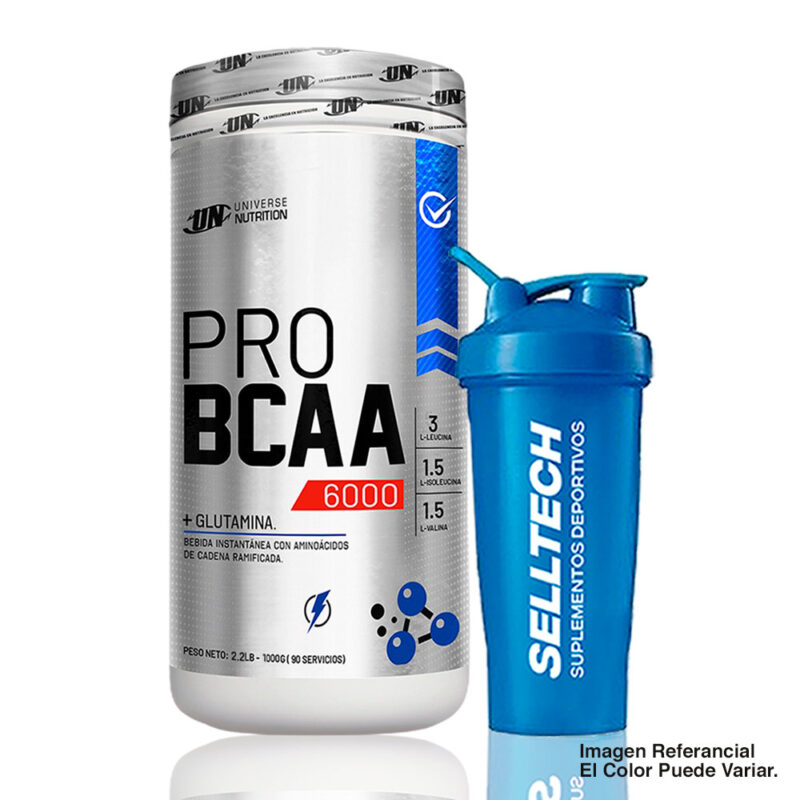 Aminoácido Universe Nutrition Pro Bcaa 6000 1KG Naranja