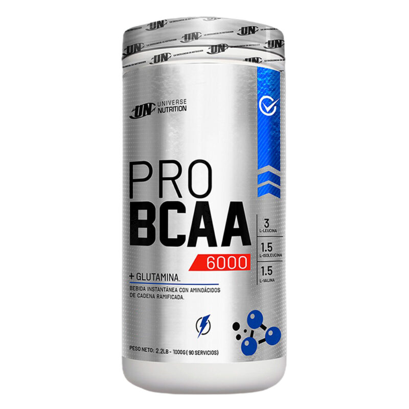 Aminoácido Universe Nutrition Pro Bcaa 6000 1KG Naranja - Imagen 2