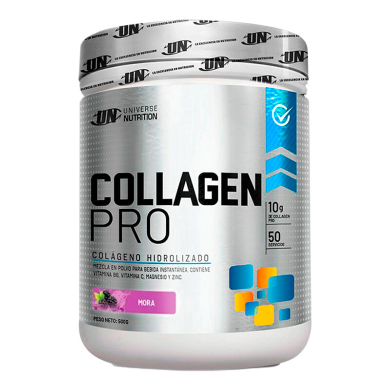 Colágeno Universe Nutrition Collagen Pro 500gr Mora - Imagen 2