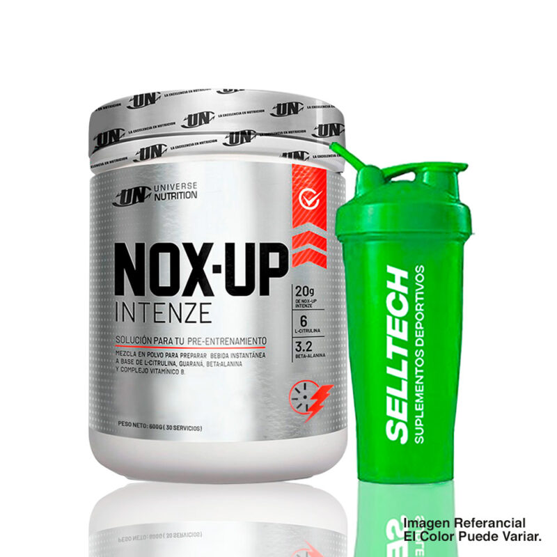Pre - Entreno Universe Nutrition Nox-up Intenze 600gr Citrus