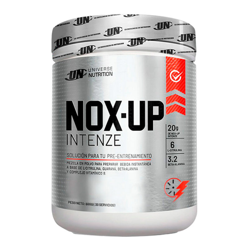 Pre - Entreno Universe Nutrition Nox-up Intenze 600gr Citrus - Imagen 2