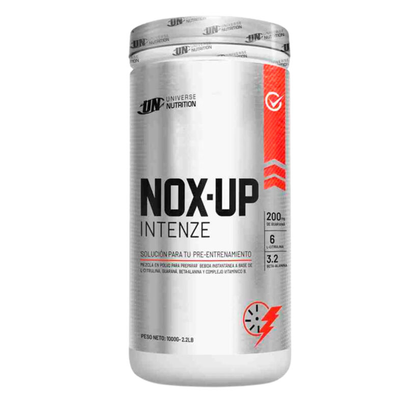 Pre Entreno Universe Nutrition Nox-Up Intenze 1kg Citrus - Imagen 2