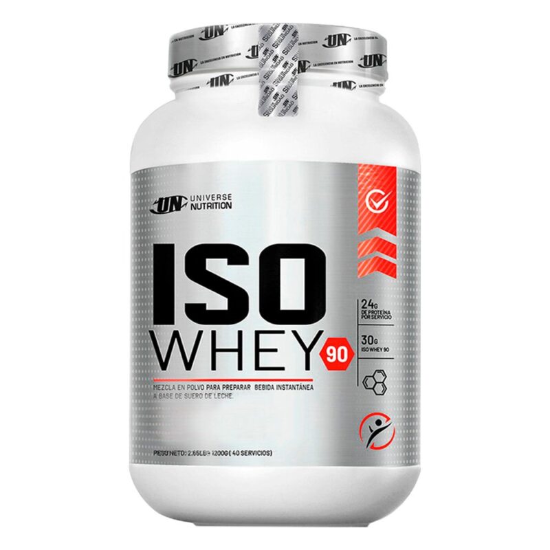 Pack UN Iso Whey 90 1.2Kg Vainilla + Xtreme NF Frasco 66Caps - Imagen 2