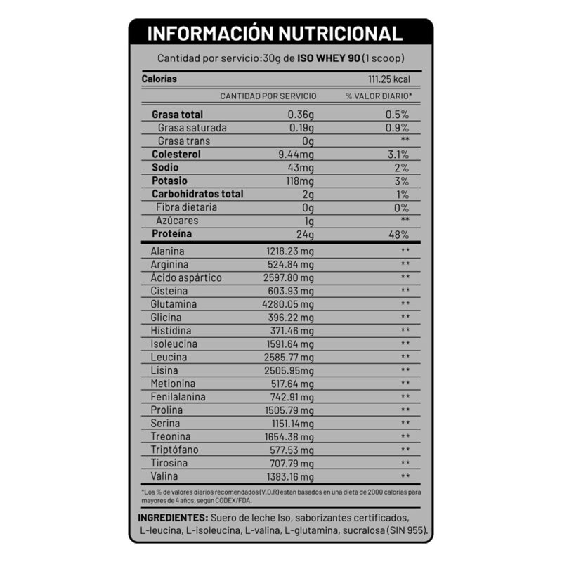 Pack UN Iso Whey 90 1.2Kg Vainilla + Xtreme NF Frasco 66Caps - Imagen 4