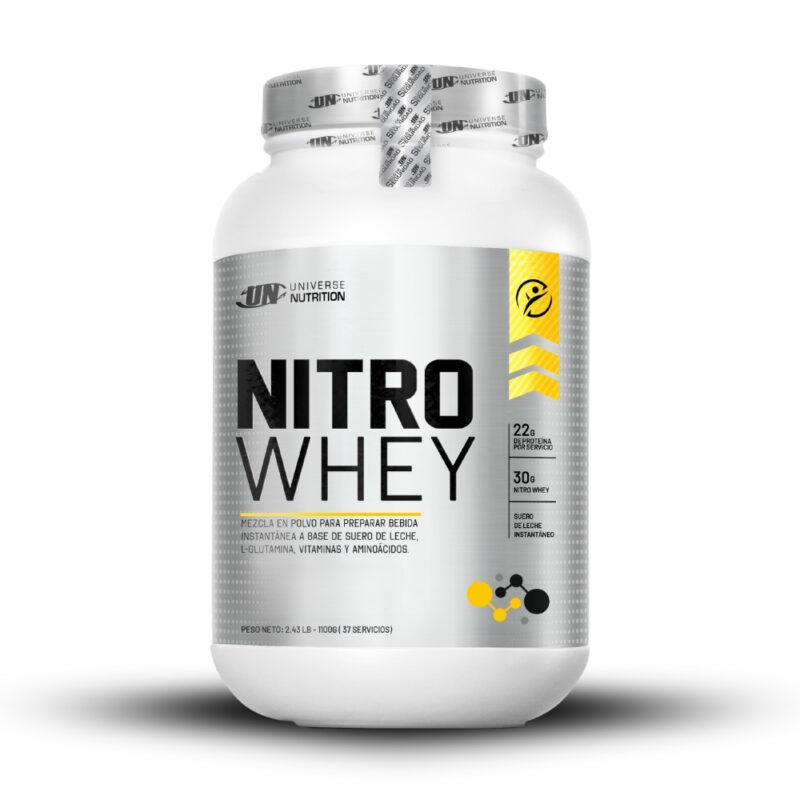 Nitro Whey 1.2kg Vainilla+Creatina Myprotein 250gr+Shaker - Imagen 3
