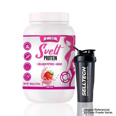 Svelt Protein Demolitor 2.25lb Fresa + Shaker