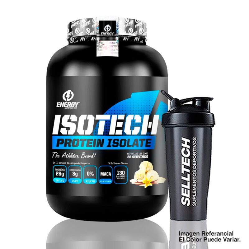 Proteína Energy Nutrition Isotech 1kg Vainilla