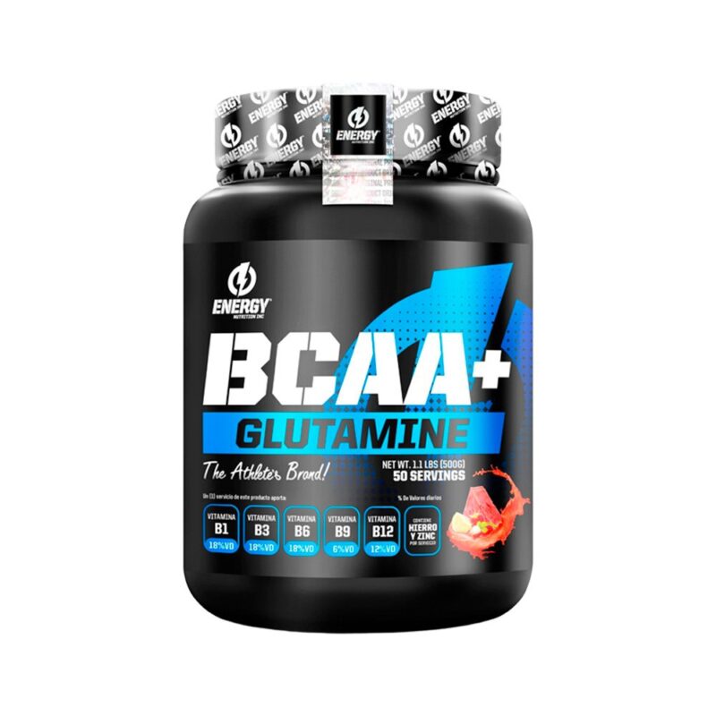 Energy Nutrition Creatina 500gr+Bcaa+Glutamine 500gFruit - Imagen 3