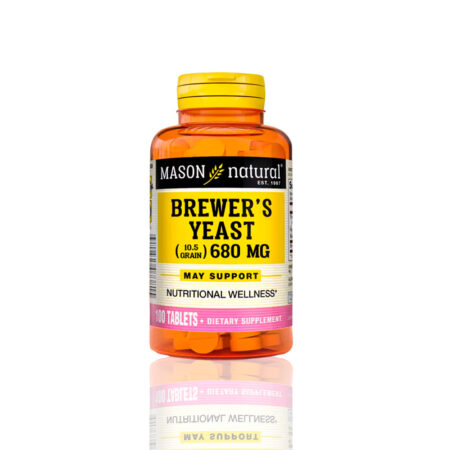 Levadura de cerveza Mason Brewer´S Yeast 680Mg (100 Tab)