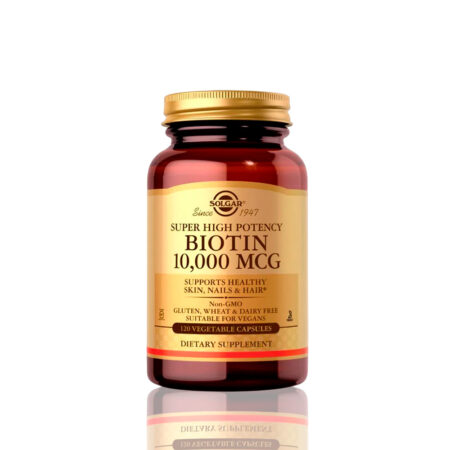 Biotin 1000 Mg Solgar 120 Capsulas