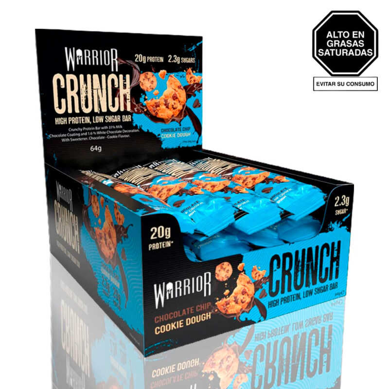 Barras de Proteína Warrior Crunch Bar 12 Unidades