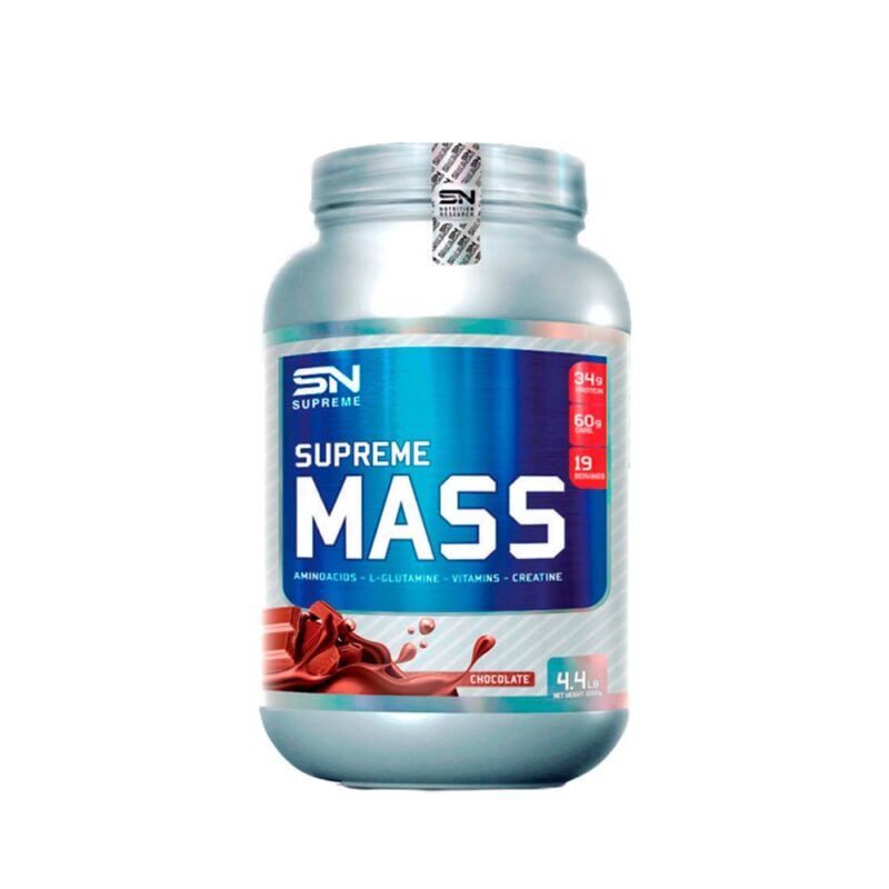 Supreme Mass 4lb Chocolate + Supreme Creat 500gr + Shaker - Imagen 2