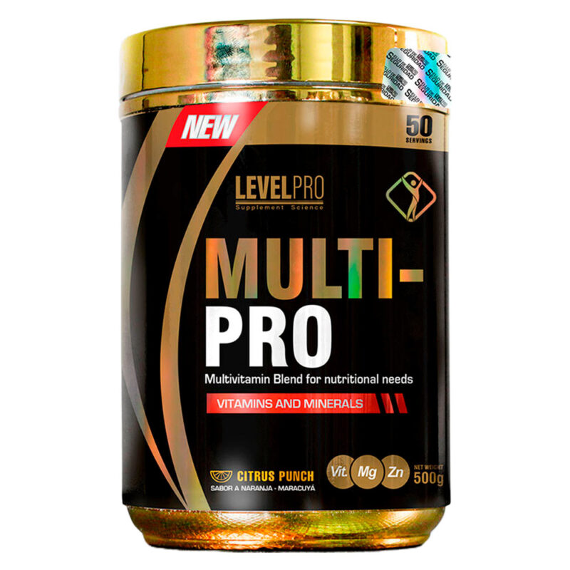 Level Pro Multivitaminico Multi Pro 500gr - Imagen 2
