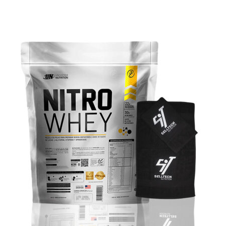 Proteína Universe Nutrition Nitro Whey 5kg Chocolate+Toalla