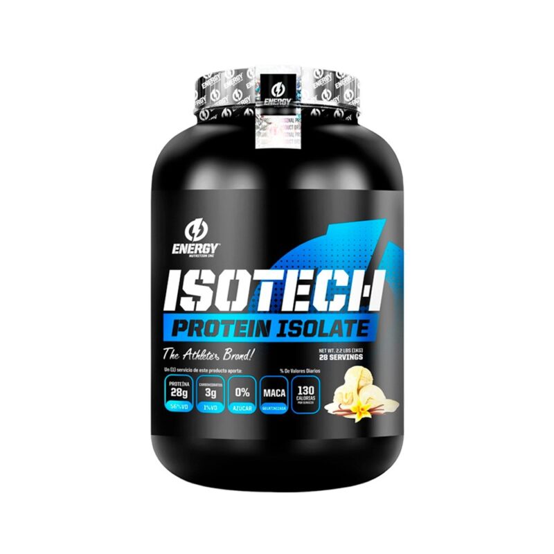 Energy Nutrition Proteína Isotech 1kg Vainilla+Creatina 500g - Imagen 2