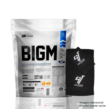 Ganador De Peso Universe Nutrition Bigm 3kg Chocolate+Toalla