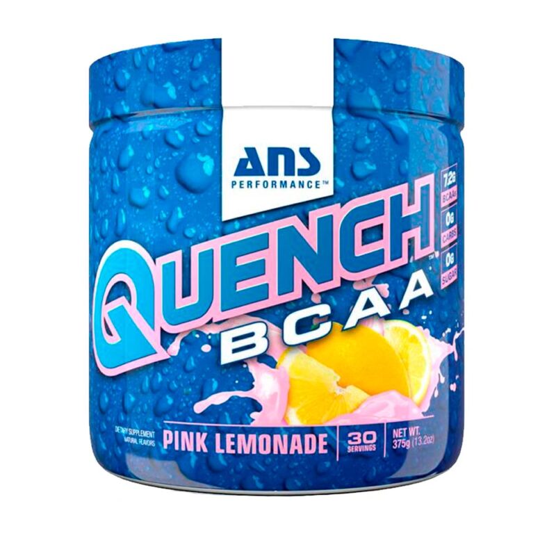 Aminoácidos Ans Quench Bcaa 30 Serv Pink Lemonade - Imagen 2