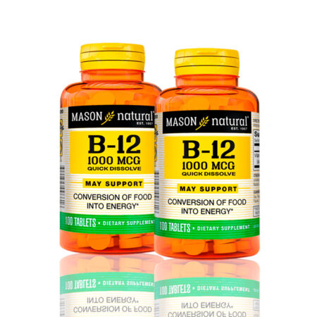Vitamina B-12 1000 Mcg (100 Tab Subl) Pack X2