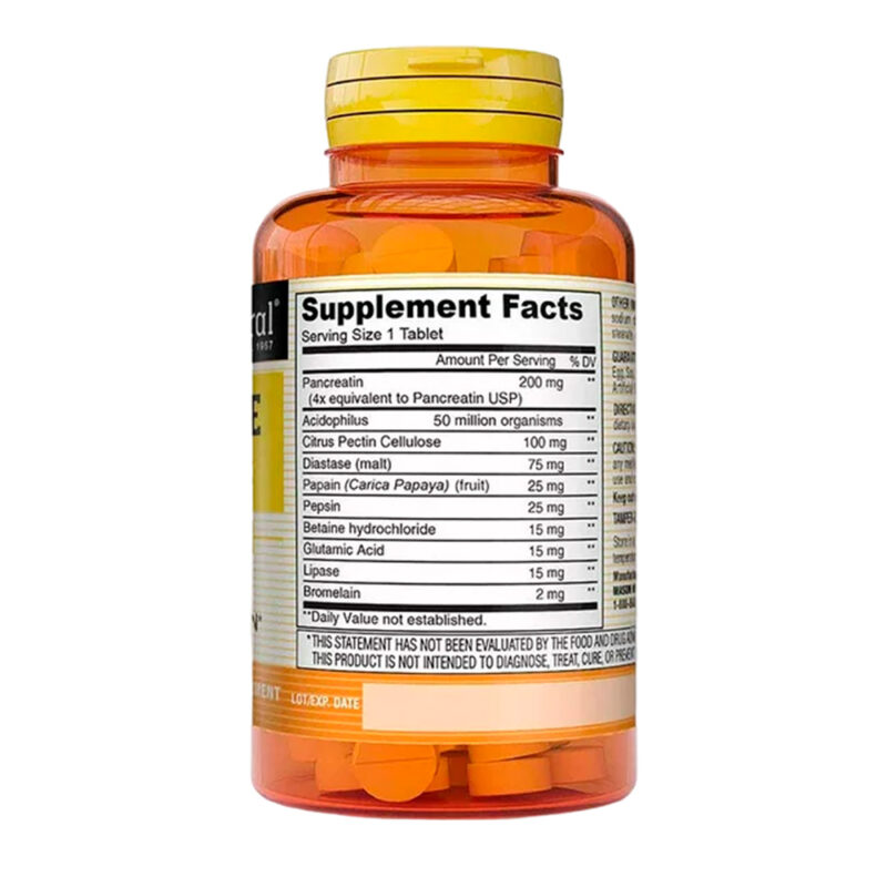 Enzimas Digestivas Mason 90 Tabletas - Imagen 2