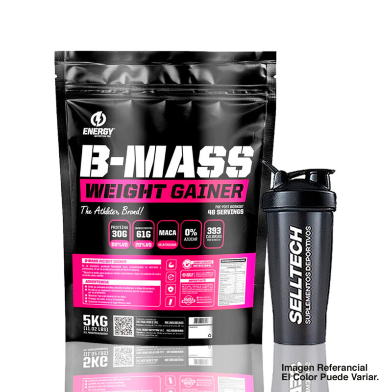 Ganador De Peso Energy Nutrition B-Mass 5kg Chocolate