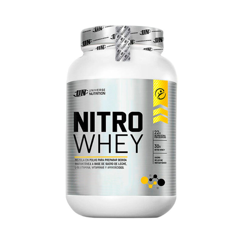 Proteína Universe Nutrition Nitro Whey 1.1kg Cookies & Cream+Toalla - Imagen 2