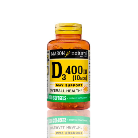 Vitamina Mason D3 400 Iu (10 Mcg)(100 Softg)