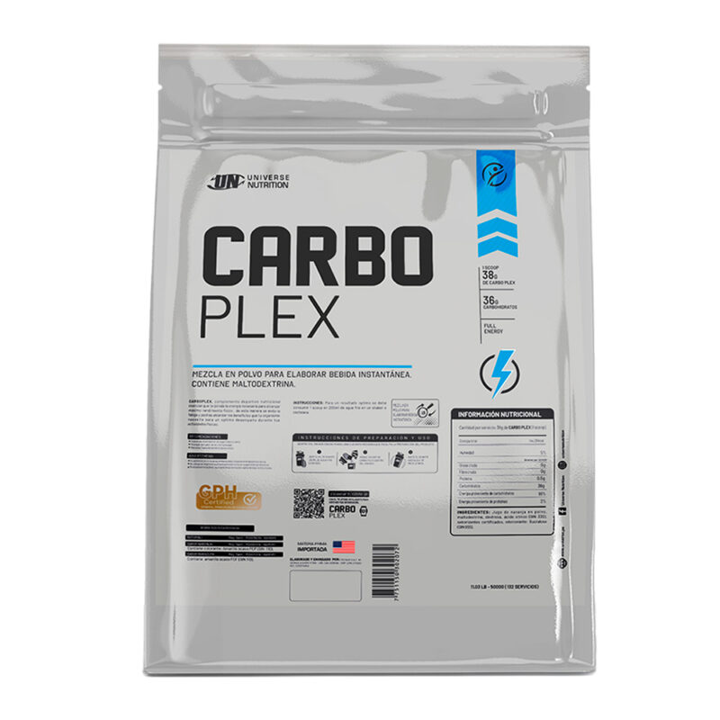 Unierse Nutrition Carbo Plex 5kg Maracuya+Shaker - Imagen 2