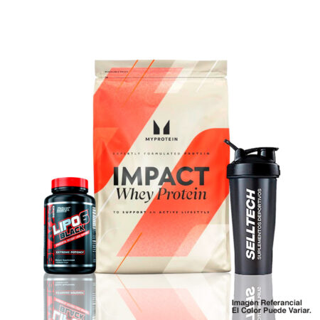 Impact Whey Protein 1kg Chocolate+Lipo 6 Black Uc 60 Blackcaps+Shaker