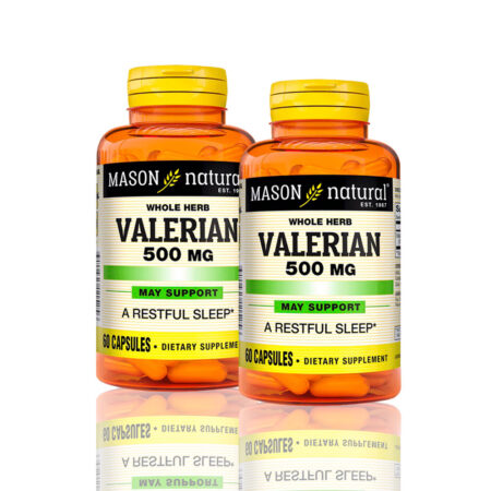 Vitamina Valerian 500 Mg (60 Cap) Pack X2