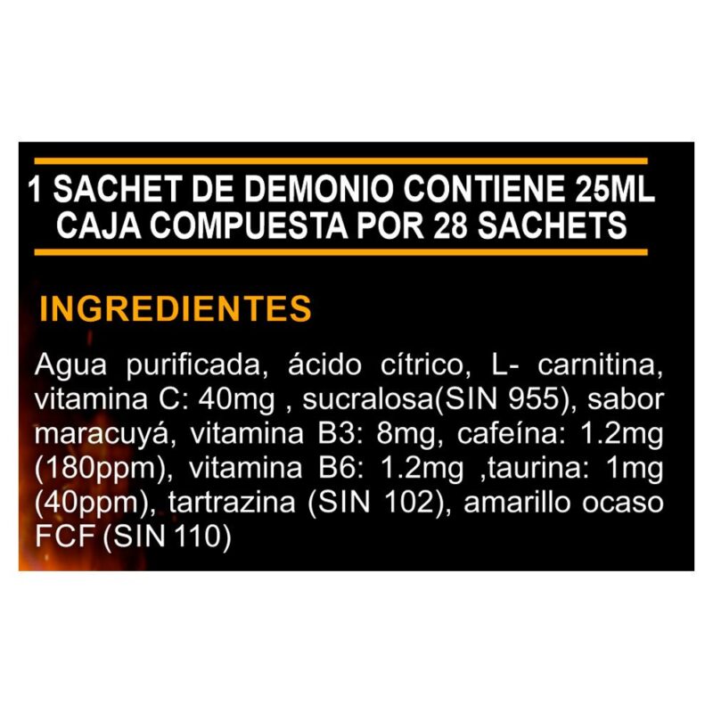 Pack Adn Hd x 60 Bot. Guarana + Demonio Caja x 28 Maracuya - Imagen 5